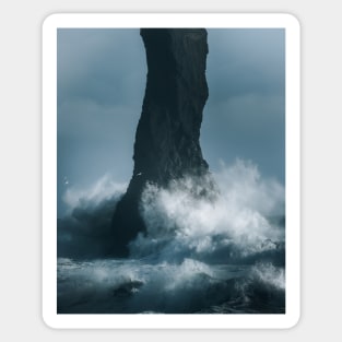 Reynisdrangar 2 Sticker